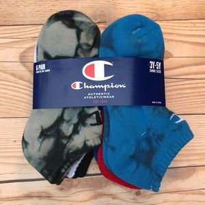 Champion 6 Pair No Show Socks